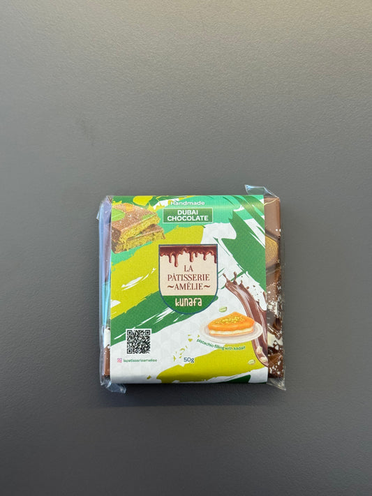 La Patisserie Amelie DUBAI CIKOLATASI Dubai Chocolate 50g