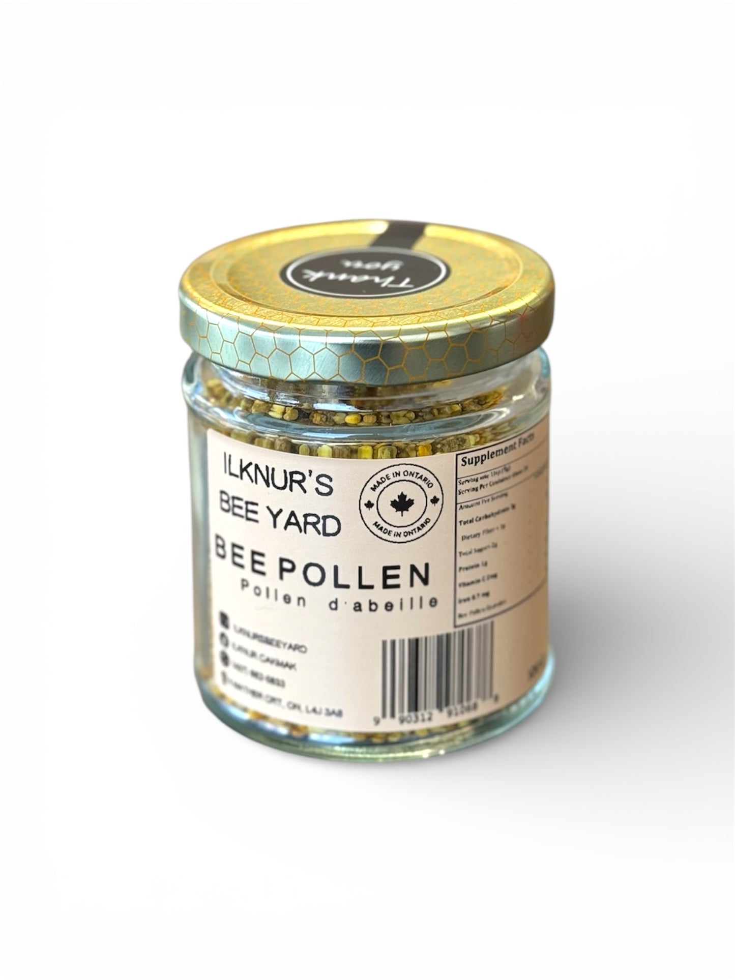 ILKNUR’S BEE YARD ARI POLENI Bee Pollen 100g