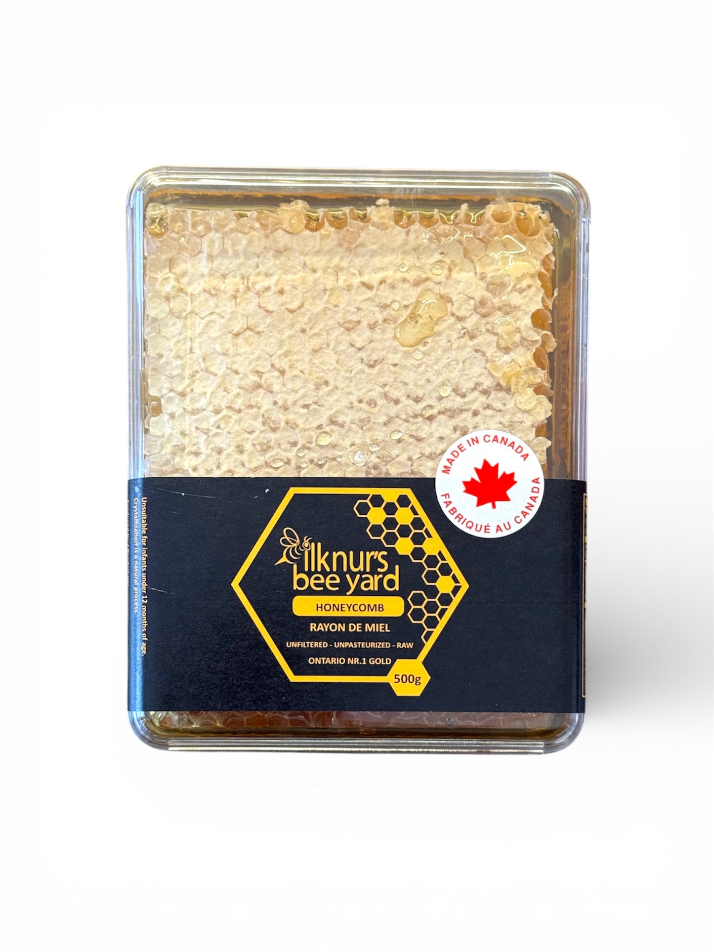 ILKNUR’S BEE YARD PETEK BAL Honey Comb 500g