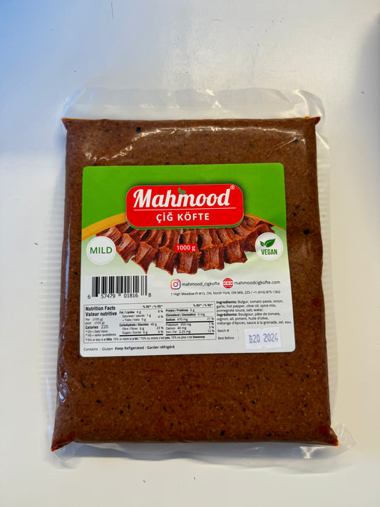MAHMOOD ÇİĞ KÖFTE ACISIZ Hafif 1kg
