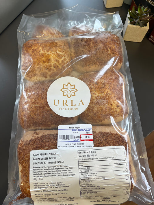 Urla Kasar Peynirli Frozen Pogaca 6 pieces