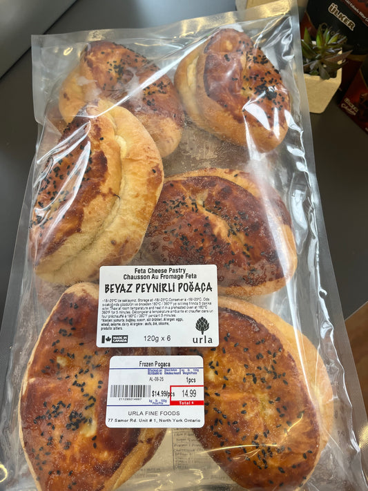 Urla Beyaz Peynirli Frozen Pogaca 6 pieces