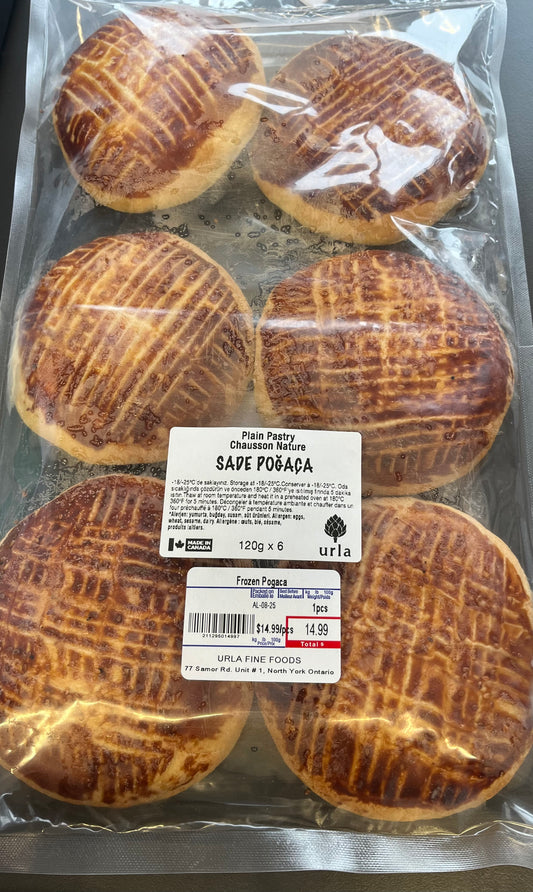 Urla Sade Frozen Pogaca 6 pieces