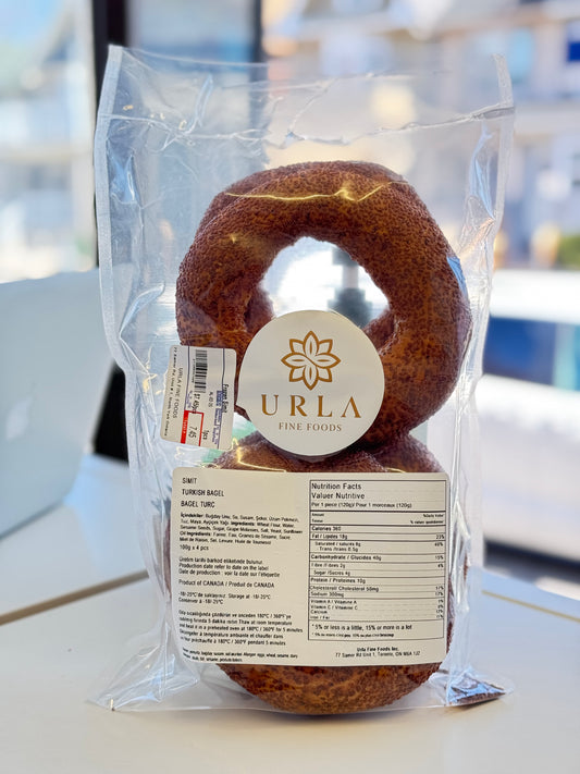 URLA DONDURULMUS SIMIT Frozen Turkish Bagel pack of 4
