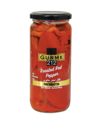 GURME 212 Roasted Red Pepper KOZLENMIS KIRMIZI BIBER 480g