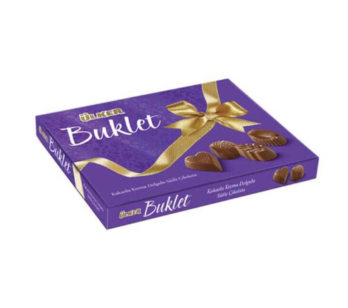 ULKER BUKLET Kakao Kremalı Sütlü Çikolata 200g