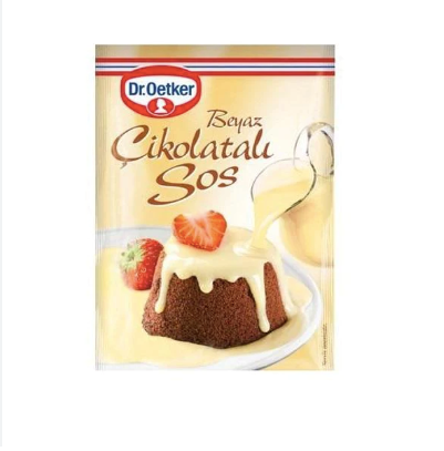 DR OETKER White Chocolate Sauce BEYAZ CIKOLATALI SOS 80g