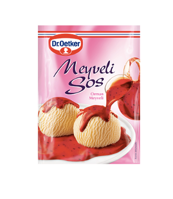 DR OETKER Fruit Sauce MEYVELI SOS 80g