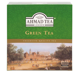 AHMAD TEA GREEN TEA (teabag) - 100 pieces