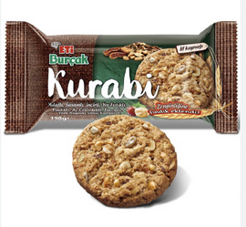ETI BURCAK KURABI BISKUVI Whole Wheat Biscuit TAM BUGDAYLI KURABIYE 198g