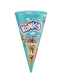 ÜLKER KANKY SUTLU KAKAOLU KORNET Sütlü &amp; Kakaolu Kornet 26gr
