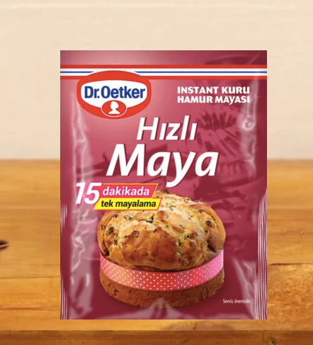 DR OETKER Instant Dry Yeast HIZLI KURU HAMUR MAYASI 32g