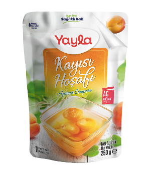 YAYLA Apricot Compote KAYISI HOSAFI 250g