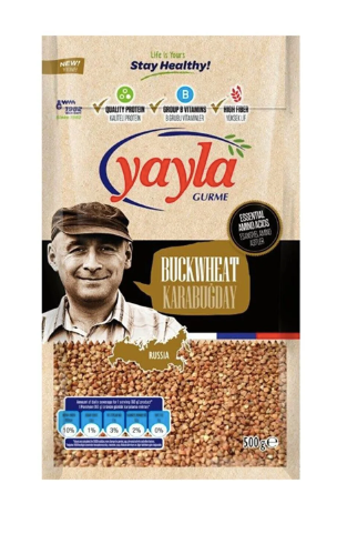 YAYLA BuckWheat GURME GRECKA/KARABUGDAY 500g