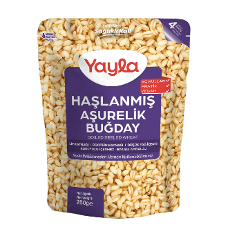 YAYLA Boiled Peeled Wheat HASLANMIŞ AŞURELİK BULGUR 250g