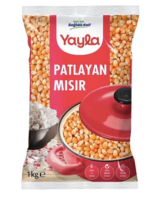 YAYLA Popcorn CIN MISIR 1kg