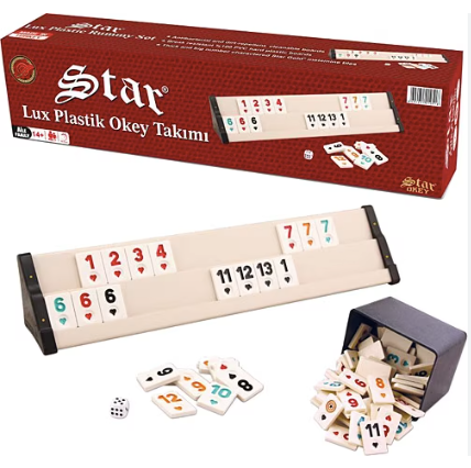 STAR Plastic Okey Takımı