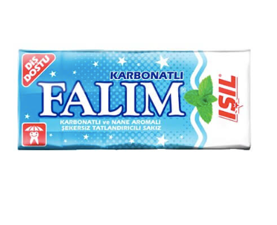 FALIM Chewing Gum with Carbonate KARBONATLI SAKIZ 7g