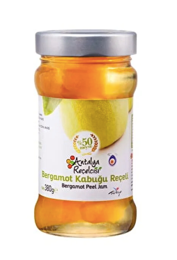 ANTALYA RECELCISI Bergamot Kabuğu Reçeli BERGAMOT KABUGU RECELI 380gr