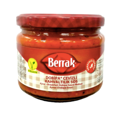 BERRAK Dobipa Breakfast Sauce with Walnut DOBIPA SOS CEVIZLI 300g
