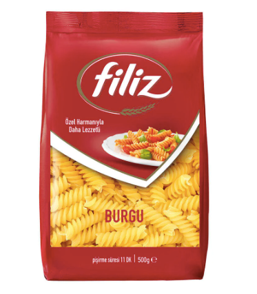 FILIZ Fusili Pasta BURGU MAKARNA 500g