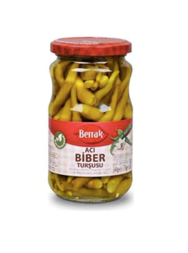 BERRAK Hot Pepper Pickles ACI BIBER TURSUSU