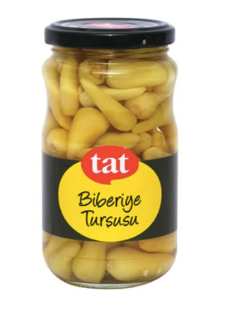 TAT Kısa Acı Biber Turşusu BIBERIYE TURSUS 370g