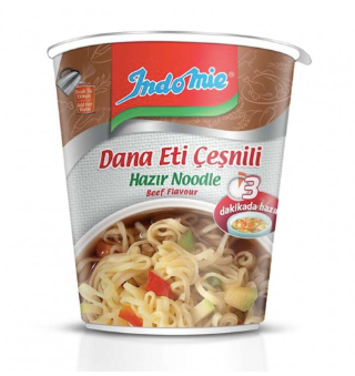 INDOMIE Dana Etli Aromalı Hazır Noodle NOODLE DANA AROMALI 60 gr