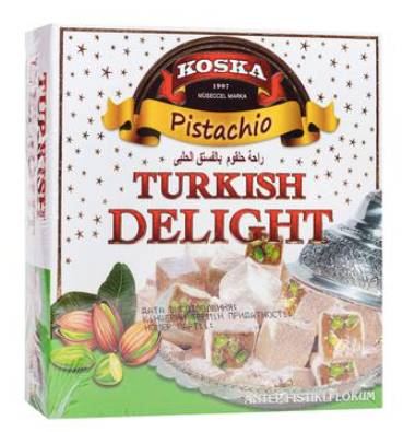 KOSKA  Fıstıklı Lokum PISTACHIO TURKISHDELIGHT 200 gr