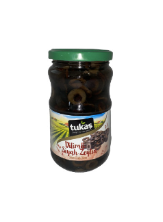 TUKAS SLICED BLACK OLIVES(DILIMLENMIS SIYAH ZEYTIN) - 175 gr