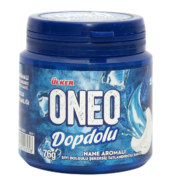 ULKER ONEO DOPDOLU CHEWING GUM - 76G