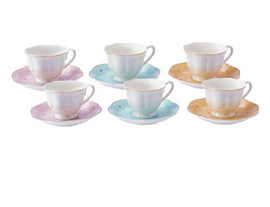 KARACA DECO COFFEE CUPS SET OF 6 (6 KISILIK KAHVE SETI) Multicolor