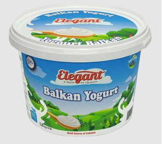 ELEGANT %5.9 Balkan Usulü Yoğurt %5.9 BALKAN YOĞURTU 1.8kg