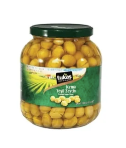 TUKAS Cracked Olives YESIL KIRMA ZEYTIN