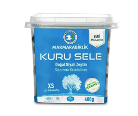 MARMARABIRLIK XS Black Olives KURU SELE SIYAH ZEYTIN