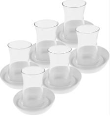 KARACA STREAMLINE HORIZON 6 Kisilik 12 parça Çay Seti 12 Parça Çay Bardağı Seti