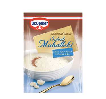 DR OETKER Mastic Gum Pudding DAMLA SAKIZLI MUHALLEBI