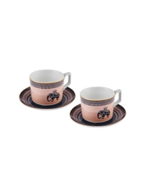 Karaca FİL Tea Cup and Saucer Set of 2