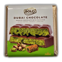 Bolci Dubai Cikolatasi Antep Fistikli Kadayifli Cikolata 100G