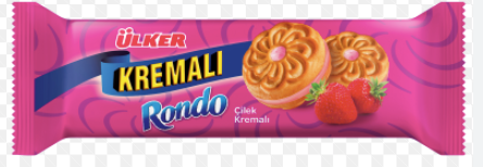 Ulker Rondo Cilek Sandwich Biscuits 61G