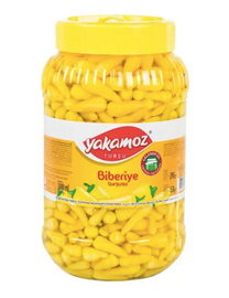 YAKAMOZ Yellow short Pepper Pickles SARI TURSU 3lt Pet