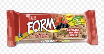 ETI FORM DOMATES ZEYTIN KEKIK Tomato Olives Thyme Cracker 40g