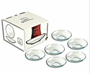 PASABAHCE AJDA CAY TABAGI Çay Bardağı Tabağı 6 Adet