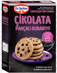 DR OETKER CIKOLATAPARCACIKLI KURABIYE Chocolate Chip Cookies 223 g