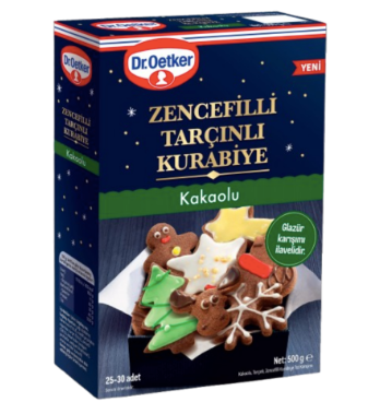 DR OETKER ZENCEFILLI TARCINLI KURABIYE Ginger Cinnamon Cookies 430g