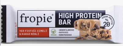 Fropie High Protein Bar Hazelnut Paste & Cocoa Nib 40g