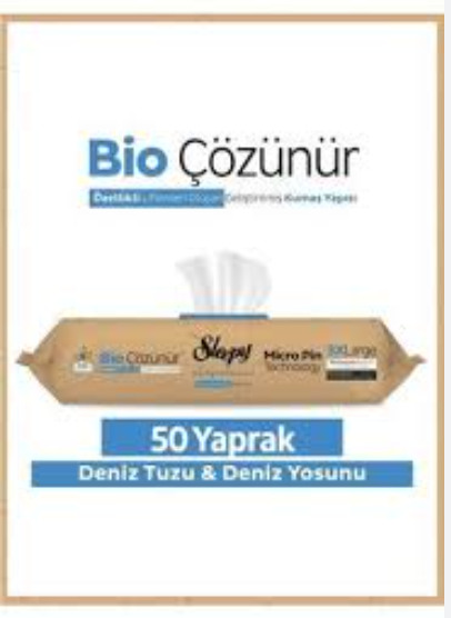 SLEEPY BEYAZ SIRKE DENIZ TUZU DENIZ YOSUNU Surface Cleaner White Vinegar Grey 50sheets