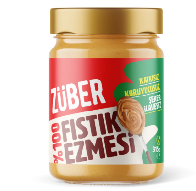 ZUBER YERFISTIGI EZMESI %100 Peanut Butter 315g