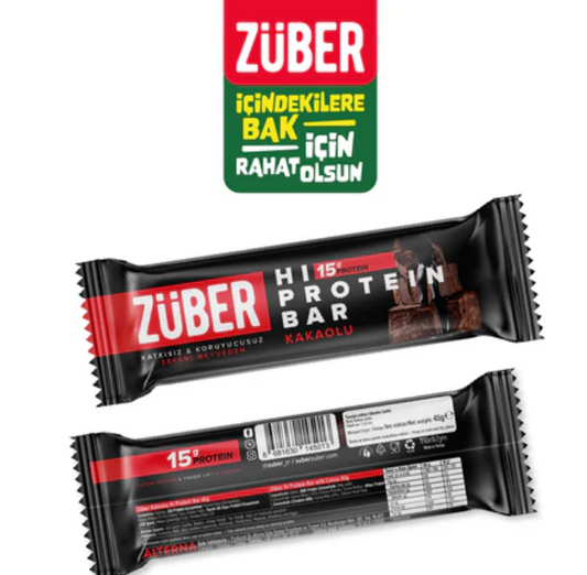 ZUBER KAKAOLU HI PROTEIN BAR Cocoa Hi Protein Bar 45g