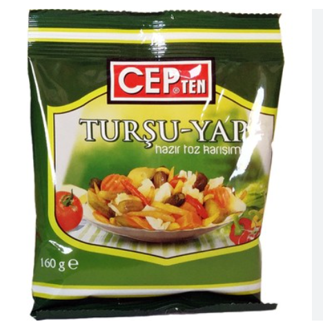 CEPTEN TURSU YAP HAZIR TOZ KARISIM 160g